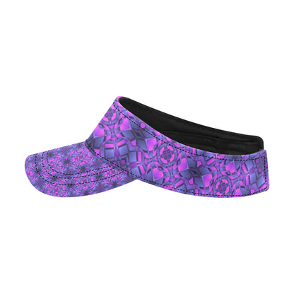 kaleidoscope Pattern Print Design Unisex Sun Visor