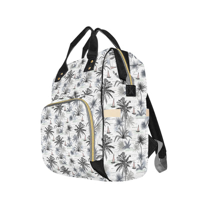 Pacific island Pattern Print Design A04 Diaper Bag Backpack