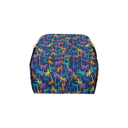 Palm Tree Pattern Print Design PT013 Diaper Bag Backpack