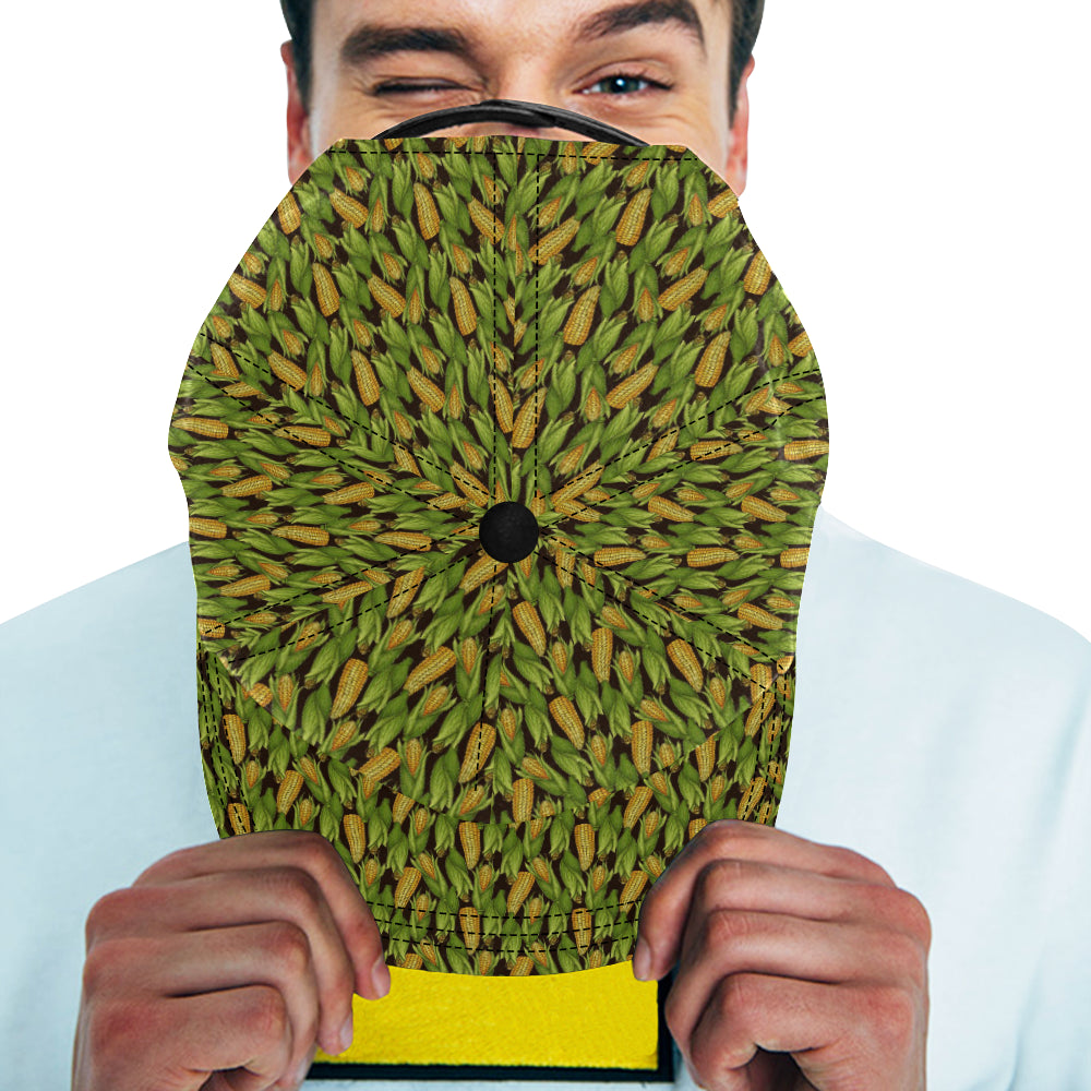 Agricultural Corn cob Print Snapback Cap