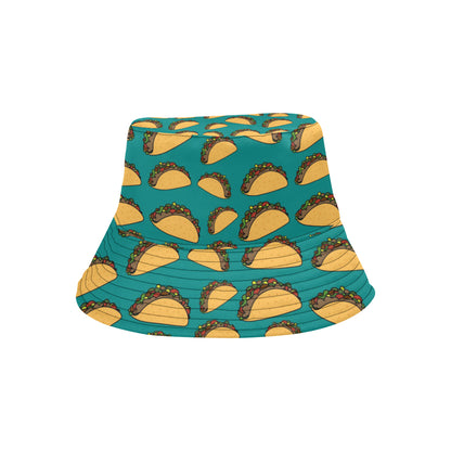 Taco Pattern Print Design TC07 Unisex Bucket Hat