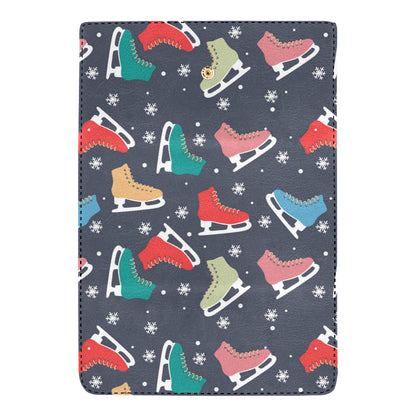 Ice Skate Pattern Print Design 04 Women's Trifold Wallet