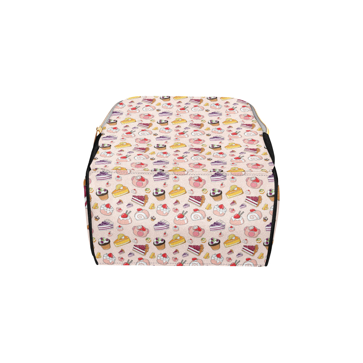 Cake Pattern Print Design 01 Diaper Bag Backpack