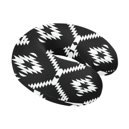 Native Pattern Print Design A04 U-Shaped Travel Neck Pillow