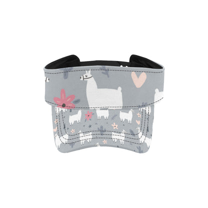 Llama Pattern Print Design 010 Unisex Sun Visor