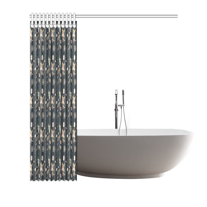 Bohemian Pattern Print Design 09 Shower Curtain