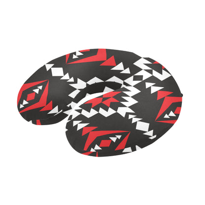 Navajo Pattern Print Design A02 U-Shaped Travel Neck Pillow