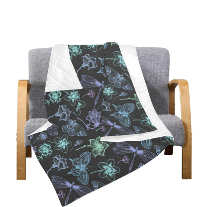 Butterfly Dragonfly Premium Quilt