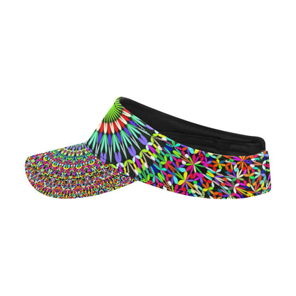 Bohemian Colorful Style Print Unisex Sun Visor