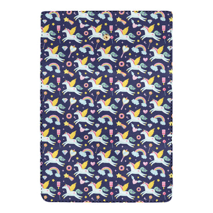 Pegasus Pattern Print Design 05 Women's Trifold Wallet