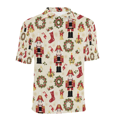 Nutcracker Pattern Print Design A01 Men Polo Shirt