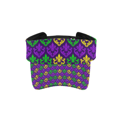 Mardi Gras Pattern Print Design 02 Unisex Sun Visor