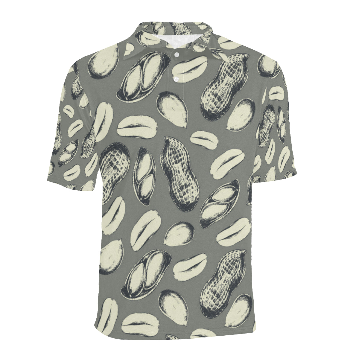Peanut Pattern Print Design A01 Men Polo Shirt