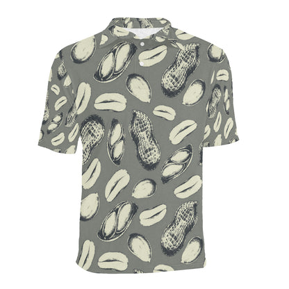 Peanut Pattern Print Design A01 Men Polo Shirt