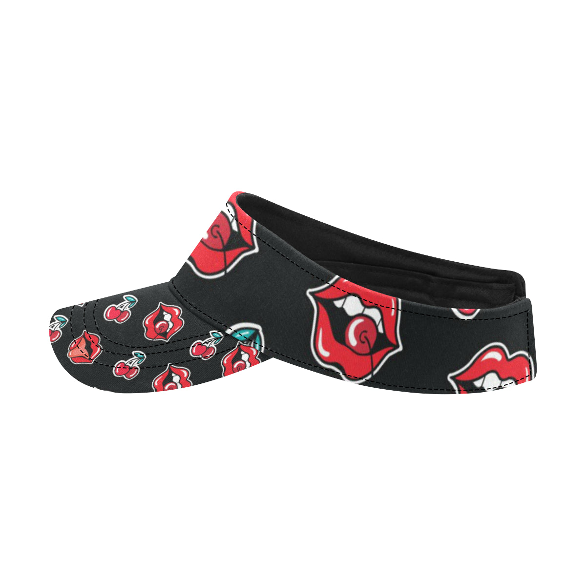 Cherry Pattern Print Design CH04 Unisex Sun Visor