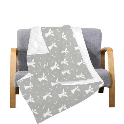 Angel Pattern Print Design 03 Premium Quilt