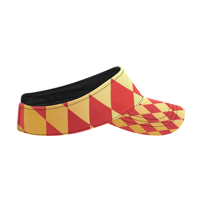 Harlequin Pattern Print Design 03 Unisex Sun Visor