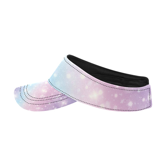 Cosmic Pastel Pattern Print Design 02 Unisex Sun Visor
