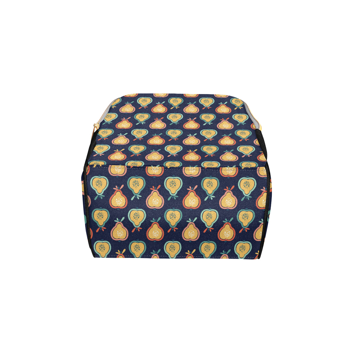 Pear Pattern Print Design PE03 Diaper Bag Backpack
