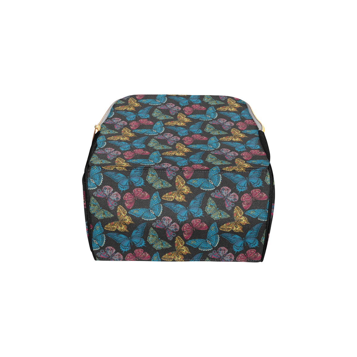Butterfly Mandala Style Diaper Bag Backpack