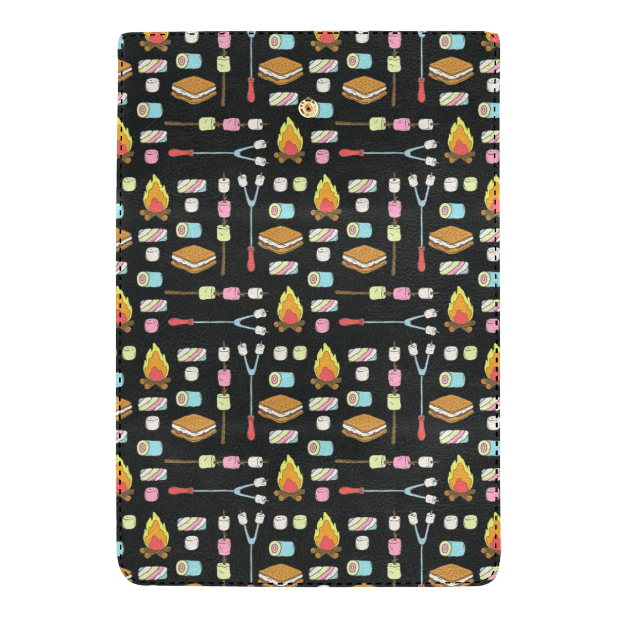 Camping Campfire Marshmallows Women's Trifold Wallet