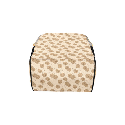 Biscuit Pattern Print Design 02 Diaper Bag Backpack