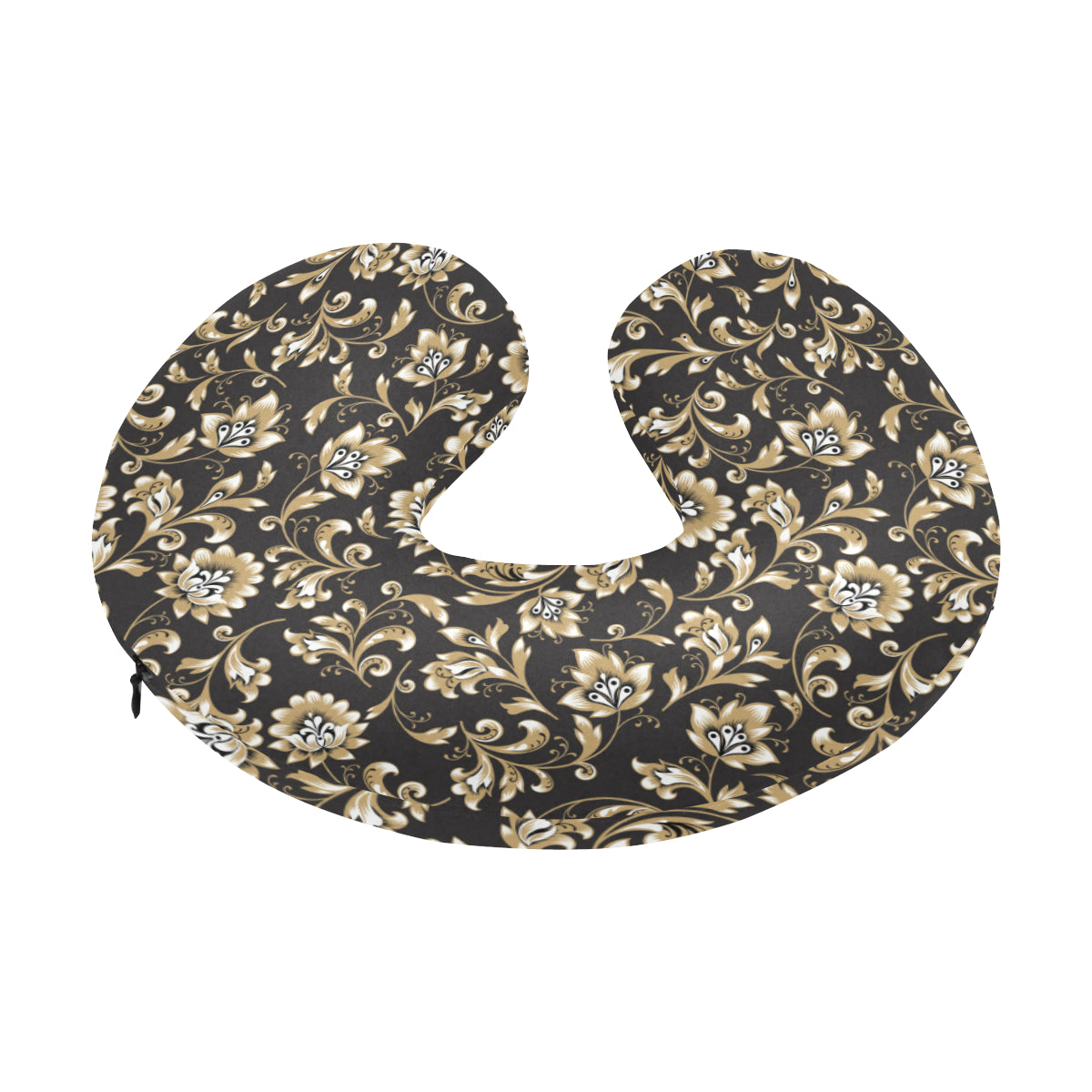 Brocade Pattern Print Design 03 U-Shaped Travel Neck Pillow