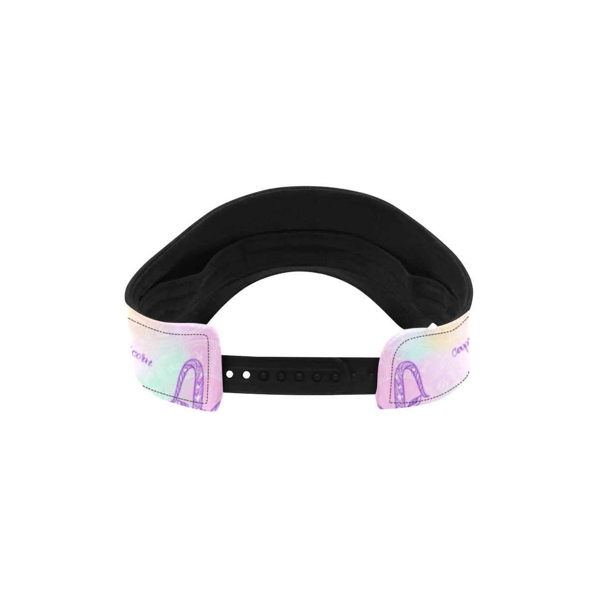 Capricorn Zodiac Pattern Print Design 02 Unisex Sun Visor