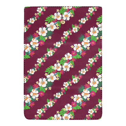 Hawaiian Themed Pattern Print Design H06 Women's Trifold Wallet