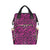 Pink Zebra Diaper Bag Backpack