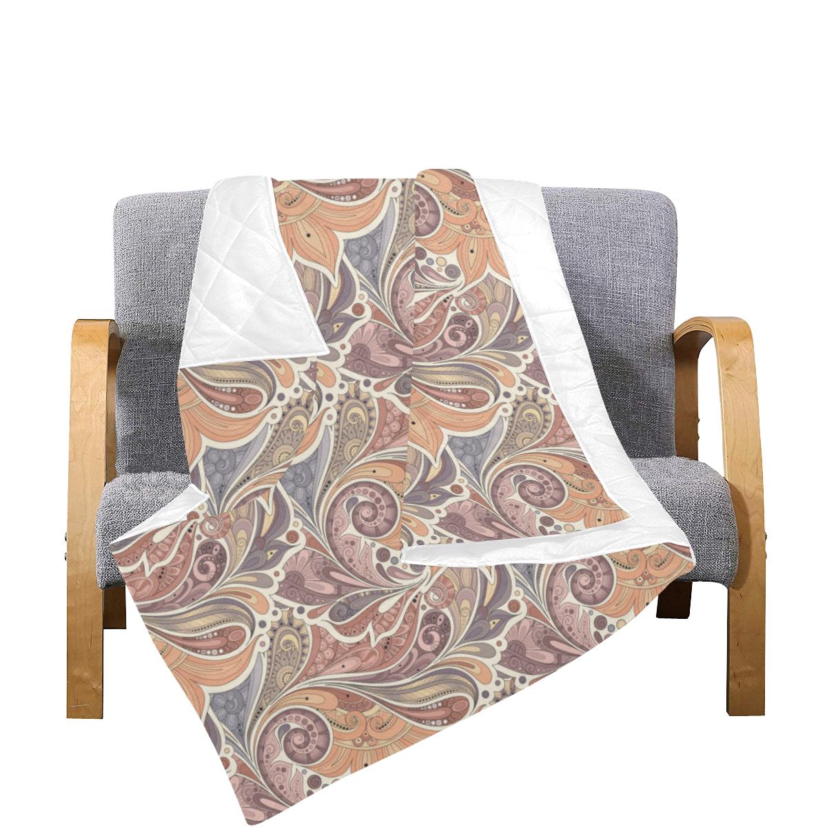 Boho Pattern Print Design 03 Premium Quilt