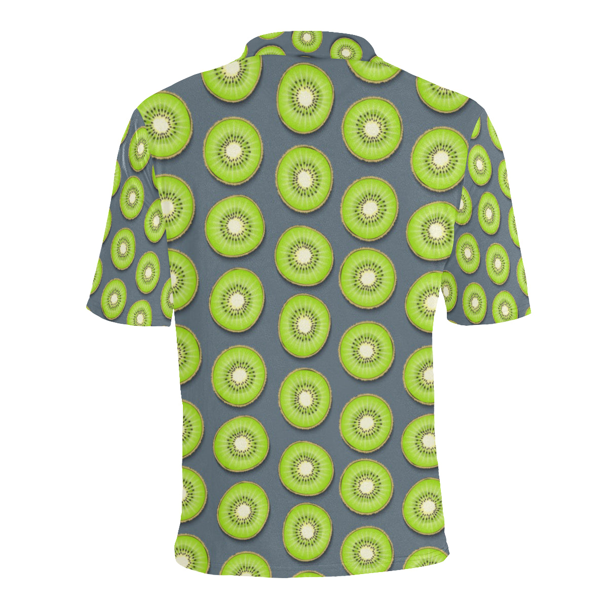 Kiwi Pattern Print Design KW06 Men Polo Shirt