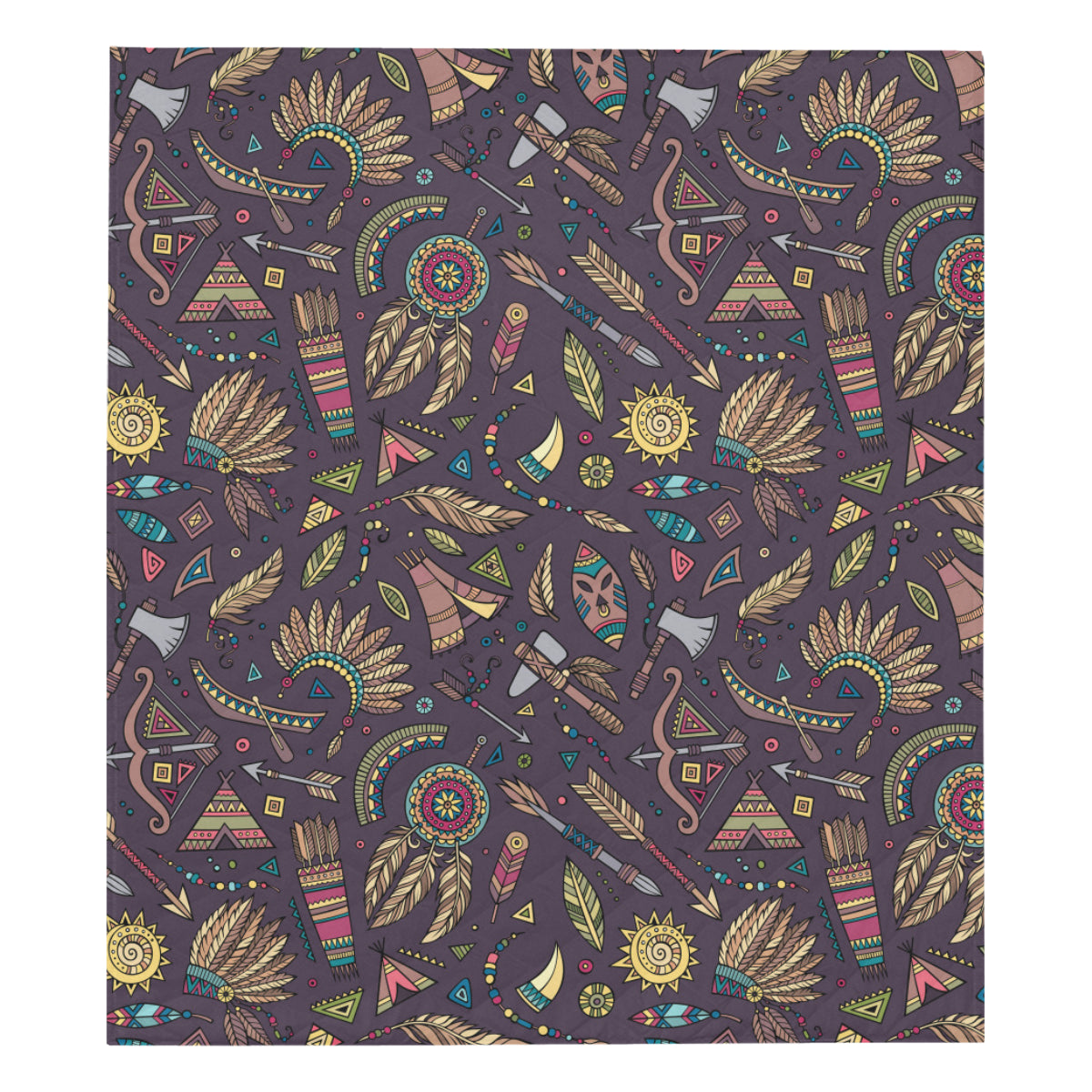 Tribal native american Aztec Premium Quilt