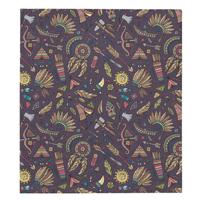 Tribal native american Aztec Premium Quilt