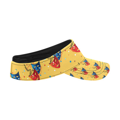 Acting Mask Pattern Print Design 02 Unisex Sun Visor