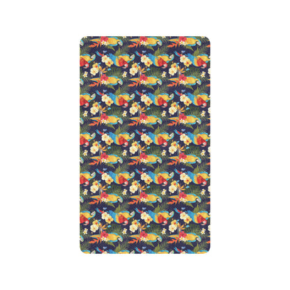 Parrot Themed Design Rubber Doormat