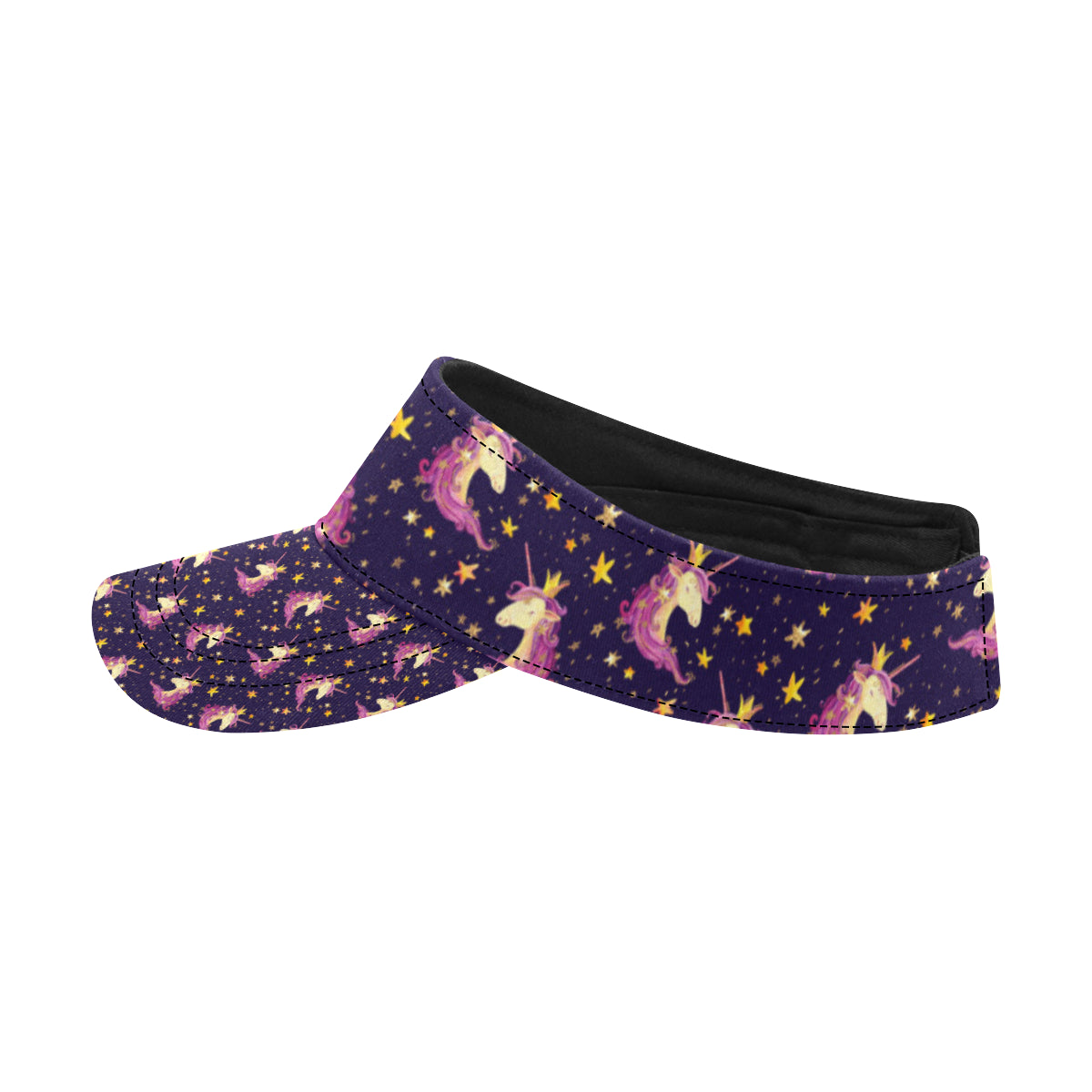 Unicorn Princess Star Sparkle Unisex Sun Visor