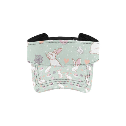 Rabbit Pattern Print Design RB011 Unisex Sun Visor