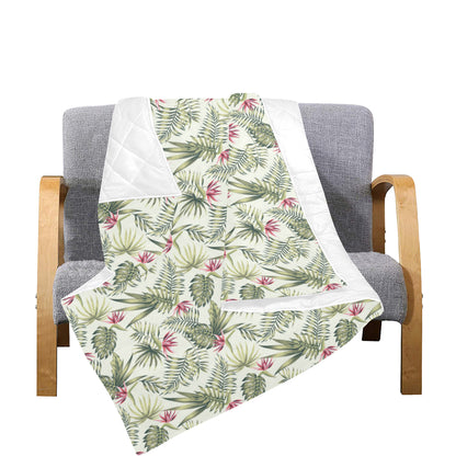 Bird Of Paradise Pattern Print Design 04 Premium Quilt