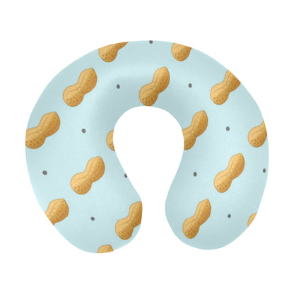 Peanut Pattern Print Design A03 U-Shaped Travel Neck Pillow