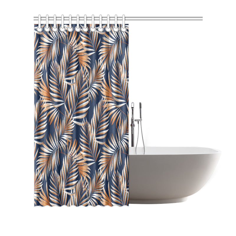 Tropical Flower Pattern Print Design TF07 Shower Curtain