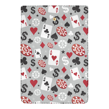 Casino Pattern Print Design 01 Women's Trifold Wallet