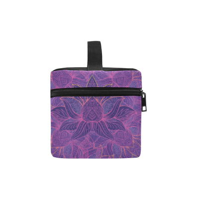 Bohemian Lotus Mandala Style Makeup Bag