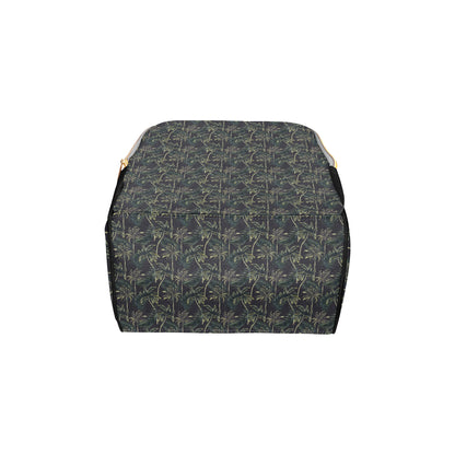 Palm Tree Background Design Print Diaper Bag Backpack