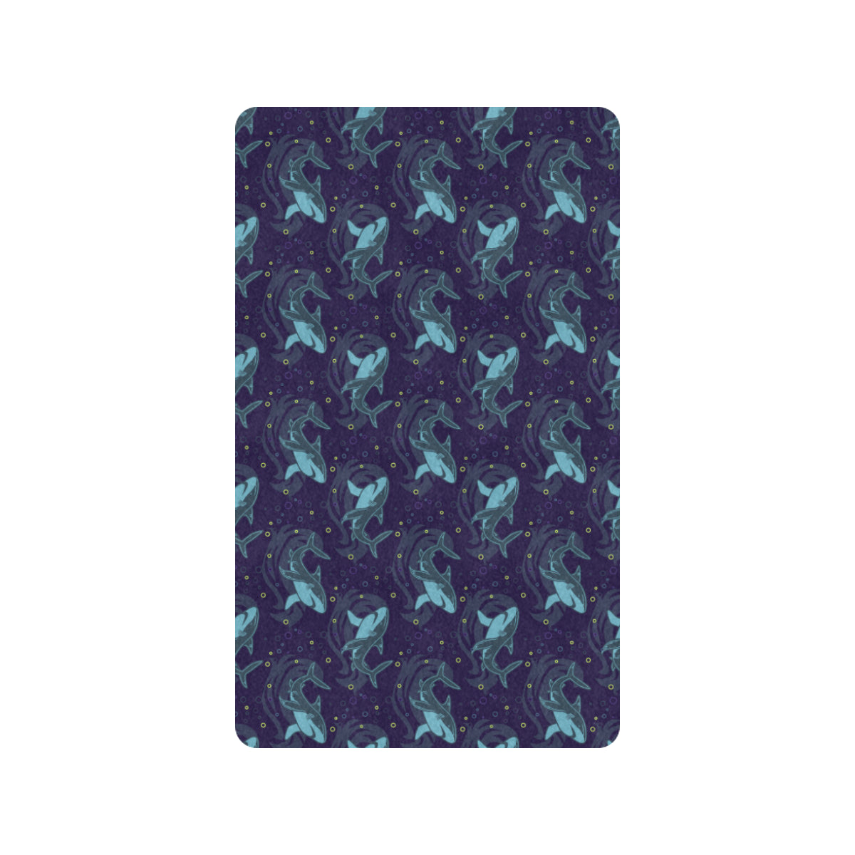Shark Themed Print Rubber Doormat
