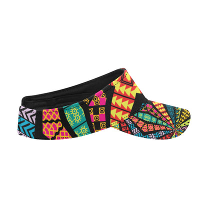 Kaleidoscope Pattern Print Design 05 Unisex Sun Visor