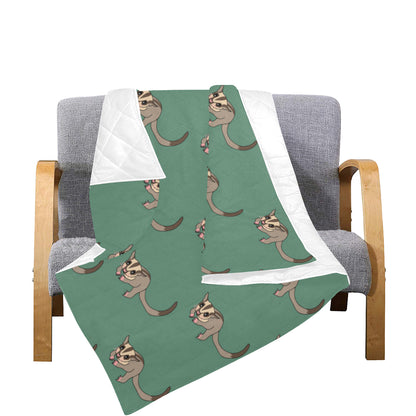 Sugar Glider Pattern Print Design 01 Premium Quilt