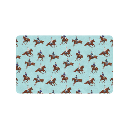 Equestrian Horse Riding Rubber Doormat