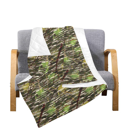 Camouflage Realtree Pattern Print Design 02 Premium Quilt