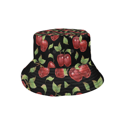 Apple Pattern Print Design AP011 Unisex Bucket Hat